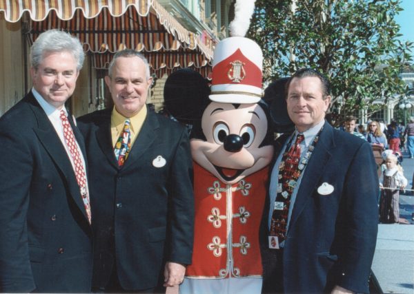 Ron Getting his Window on Main Street USA at Walt Disney World's Magic Kingdom.
